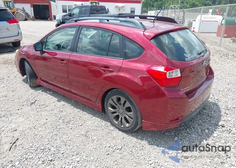 2012 Subaru Impreza 2.0I Sport Limited из США, поврежденный, VIN JF1GPAR63CH238217